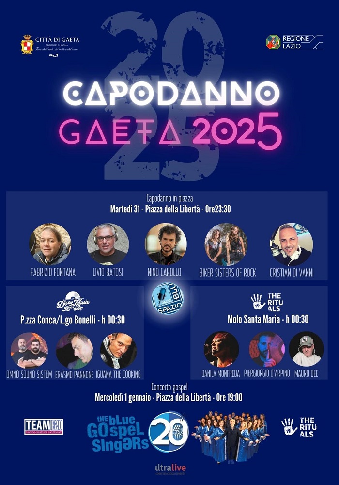 Definito il programma per il Capodanno. Una bella sorpresa anche per il 1° Gennaio 