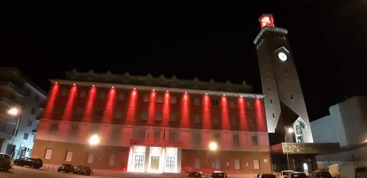 "Giornata del Sì", il Comune di Gaeta si veste di rosso e aderisce all'iniziativa nazionale Aido